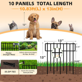 HIHADUUM 3-75mm steel panel delivers heavy duty outdoor fencing durability