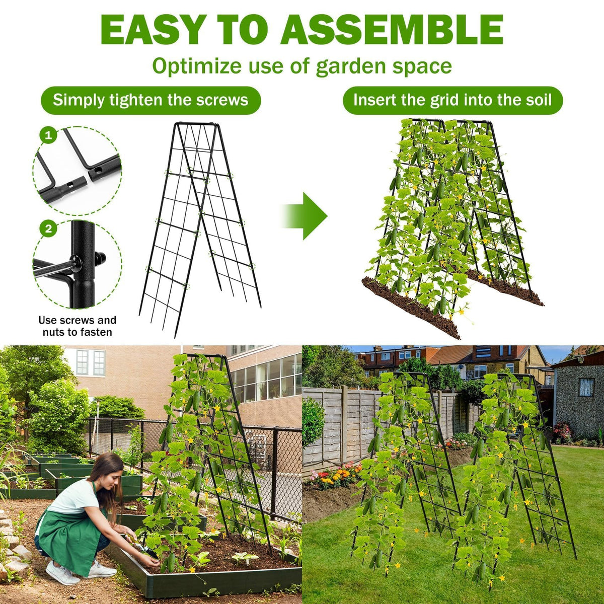 HIHADUUM easy-setup-no-clips design simplifies installation.