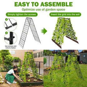 HIHADUUM collapsible panels store flat when not in use for easy storage.