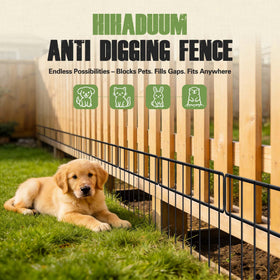 HIHADUUM outdoor panels extend garden borders for patios and walkways.
