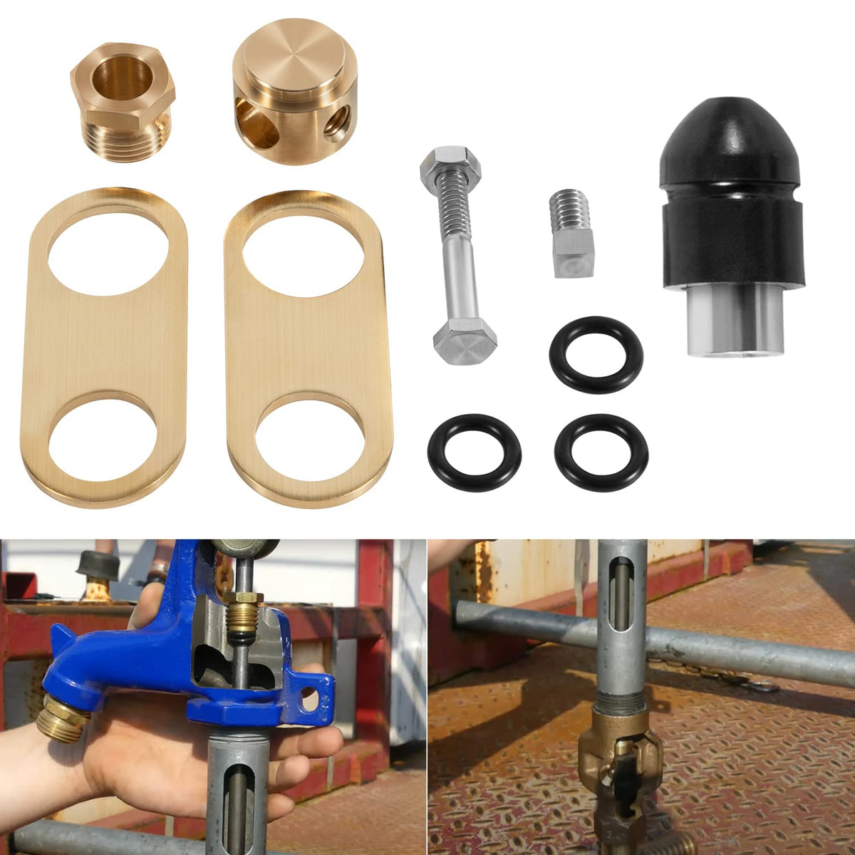 Hihitomorrow 850 Sb repair kit brass connector for frost-proof hydrants