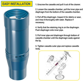 Hihitomorrow premium plastic construction offers durable, heat- and corrosion-resistant components.