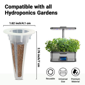 HiHOYA eight-herb seed kit offers cilantro, basil, thyme, mint, parsley and dill varieties