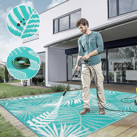 HiiARug versatile outdoor carpet suitable for patio, deck, and RV