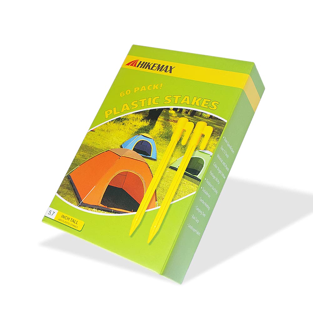 Hikemax 60-pack reusable, cost-effective anchoring for outdoors