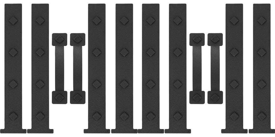 Hillmaster magnetic garage door hinge for durable industrial style and security