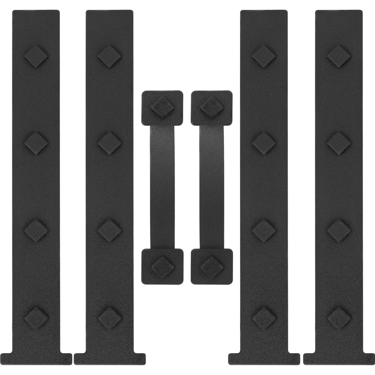 Hillmaster garage door hinges 4-piece set with strong magnets for secure metal doors