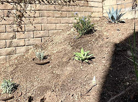Hillside Planter water-conservation-sprinkler-efficiency supports efficient irrigation on slopes