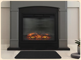 Himake fire-pit surface protection keeps surrounding areas safe.