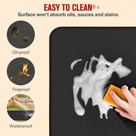 Himake portable foldable grill mat for on the go cooking.