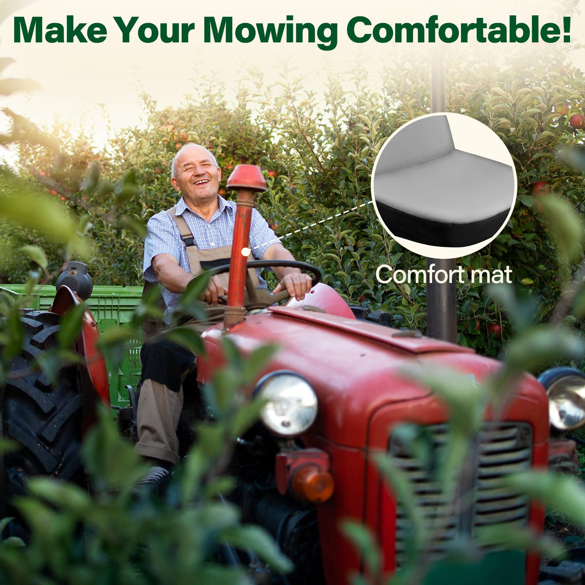 Himal Outdoors breathable fabric improves ventilation during long mowing sessions.