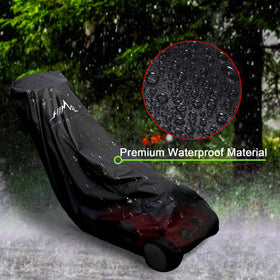 Himal Outdoors drawstring-secure cover stays put in windy conditions