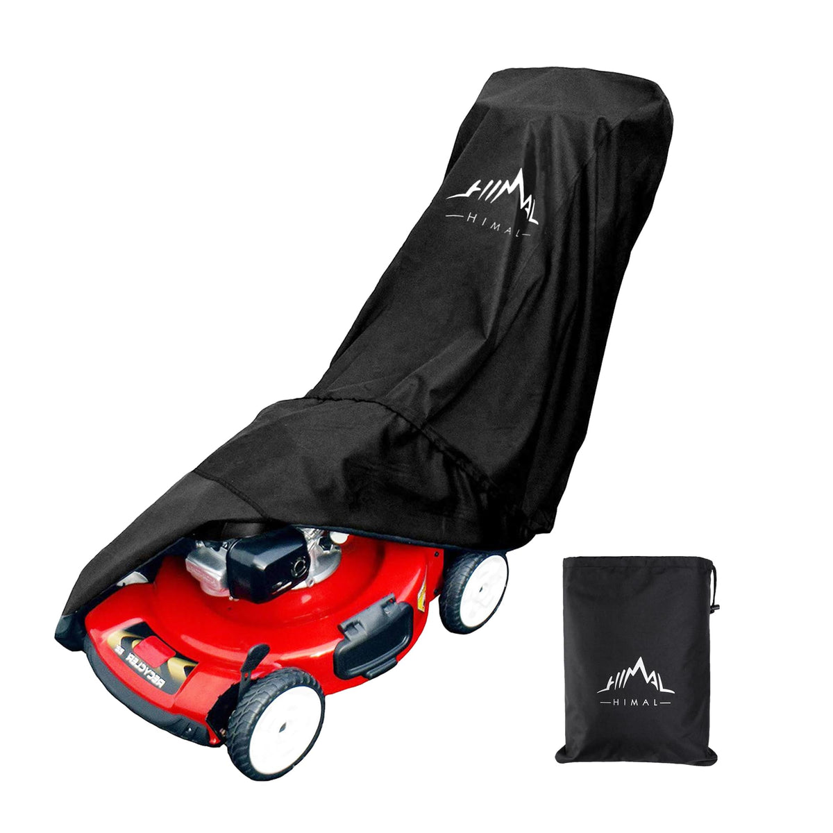 Himal Outdoors lawn mower cover with universal fit shields mowers from sun and rain