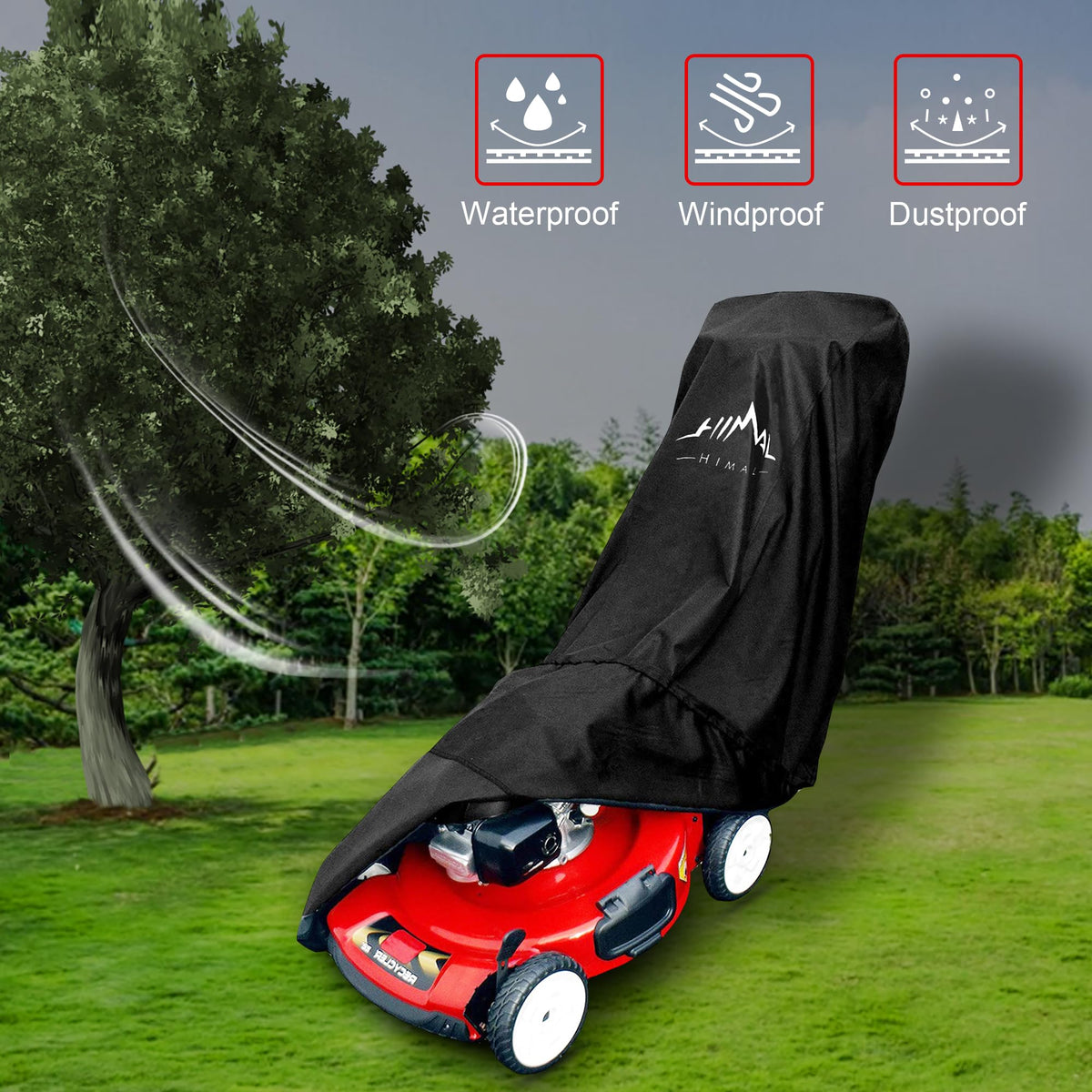 Himal Outdoors UV protection helps prevent sun damage on the mower