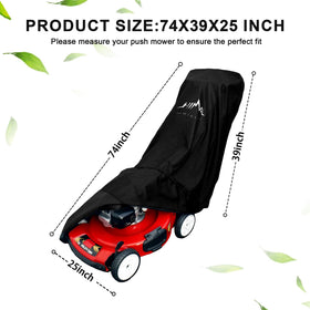 Himal Outdoors waterproof coating protects mowers during wet weather