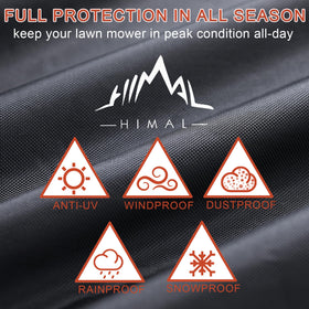 Himal Outdoors waterproof 600D Oxford fabric prevents rain intrusion and condensation