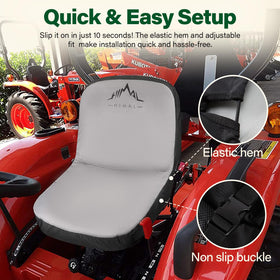 Himal Outdoors waterproof and heat-resistant material guards against spills.
