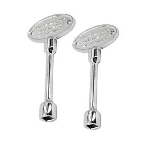 Himaweek gas valve key 3-inch length fits 1/2 and 3/4 inch valves