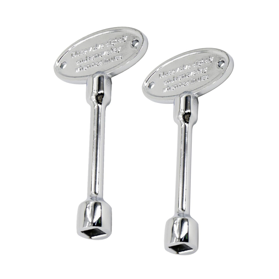Himaweek gas valve key 3-inch length fits 1/2 and 3/4 inch valves