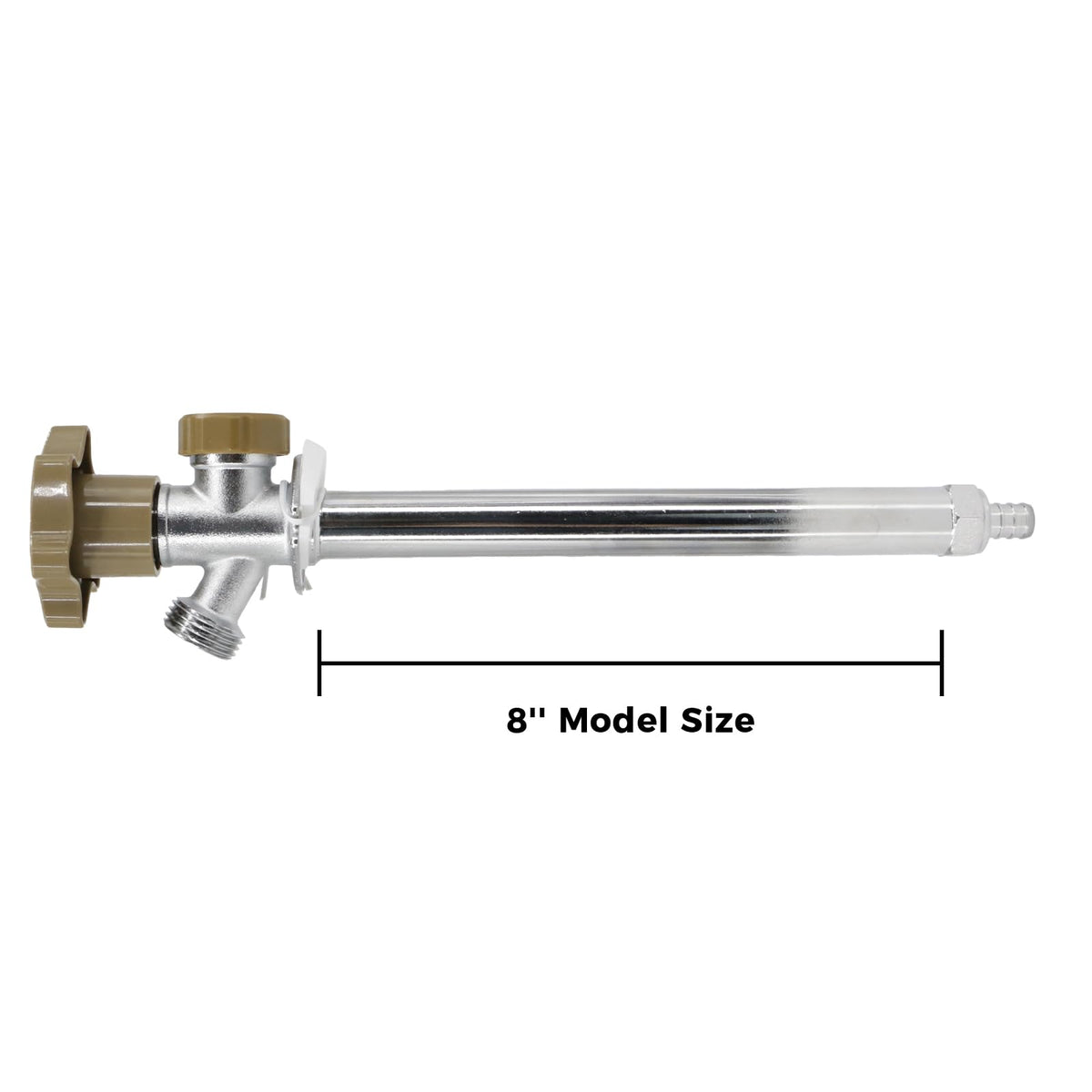 Himaweek hose bibb with 3/4-inch outlet ready