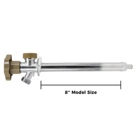 Himaweek hose bibb with 3/4-inch outlet ready