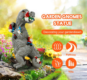 Himaweek resin garden art ensures durable year-round display.