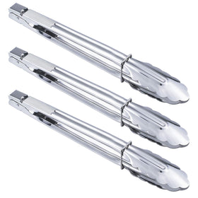 HINMAY 12-inch tongs with open-grip head for precise handling.
