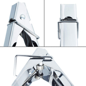 HINMAY 9-inch tongs with clamshell head for secure grip and release