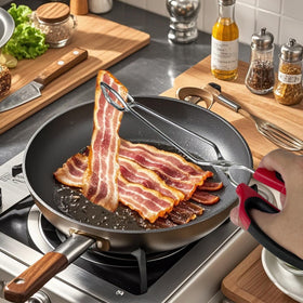 Hinmay dishwasher-safe stainless steel construction for easy cleanup.