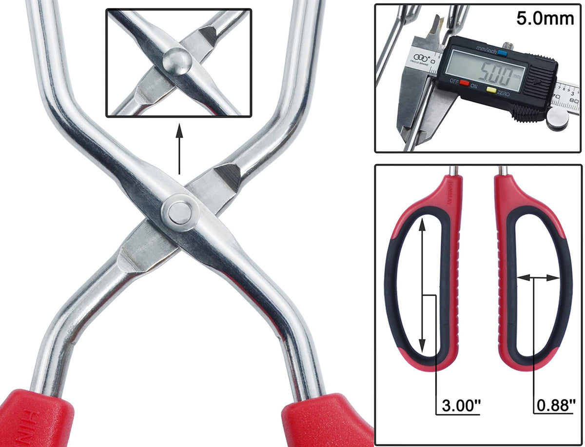 Hinmay ErgoGrip Pro handles reduce hand strain during long cooking sessions.