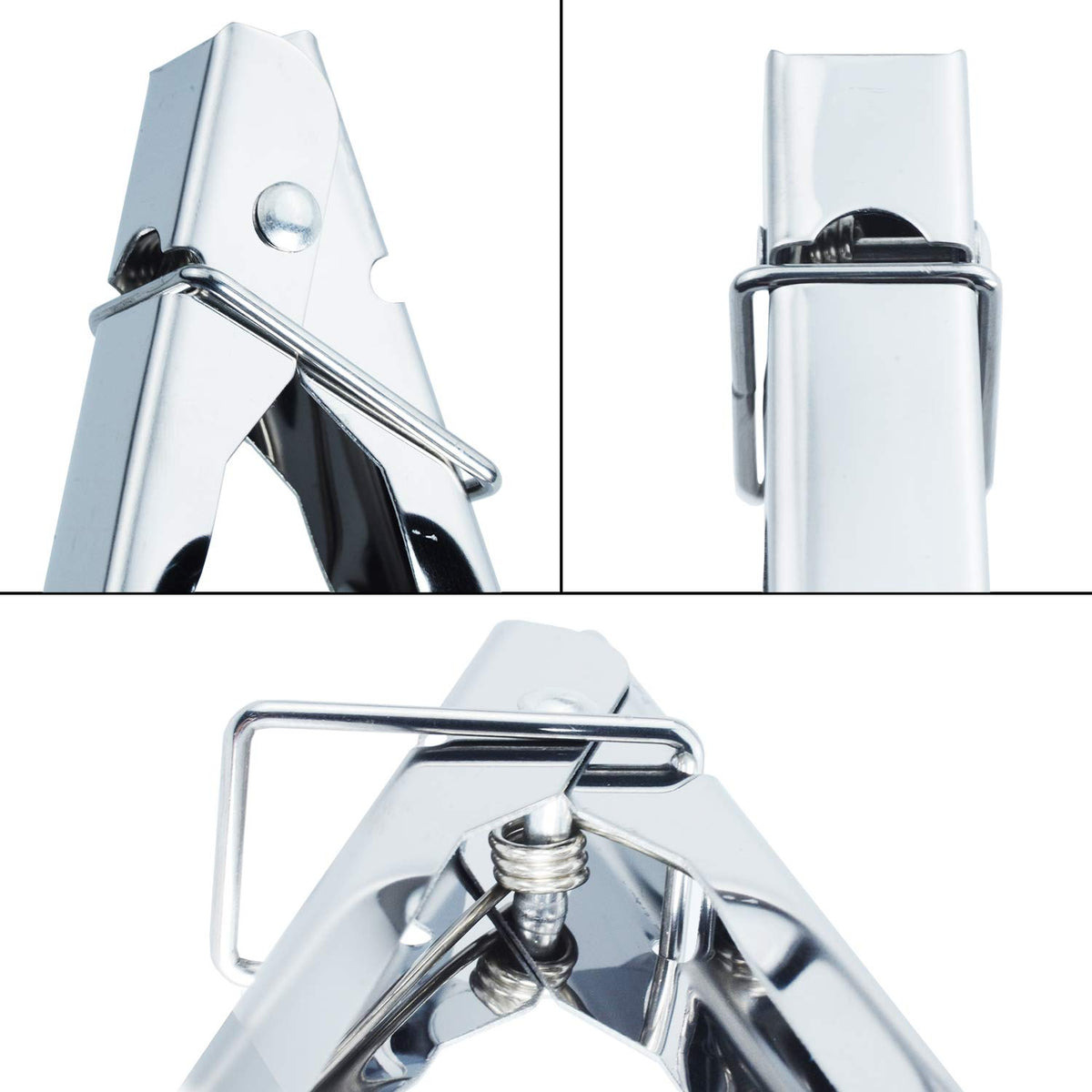 HINMAY 9-inch stainless steel tongs with extended reach for grilling and salads.