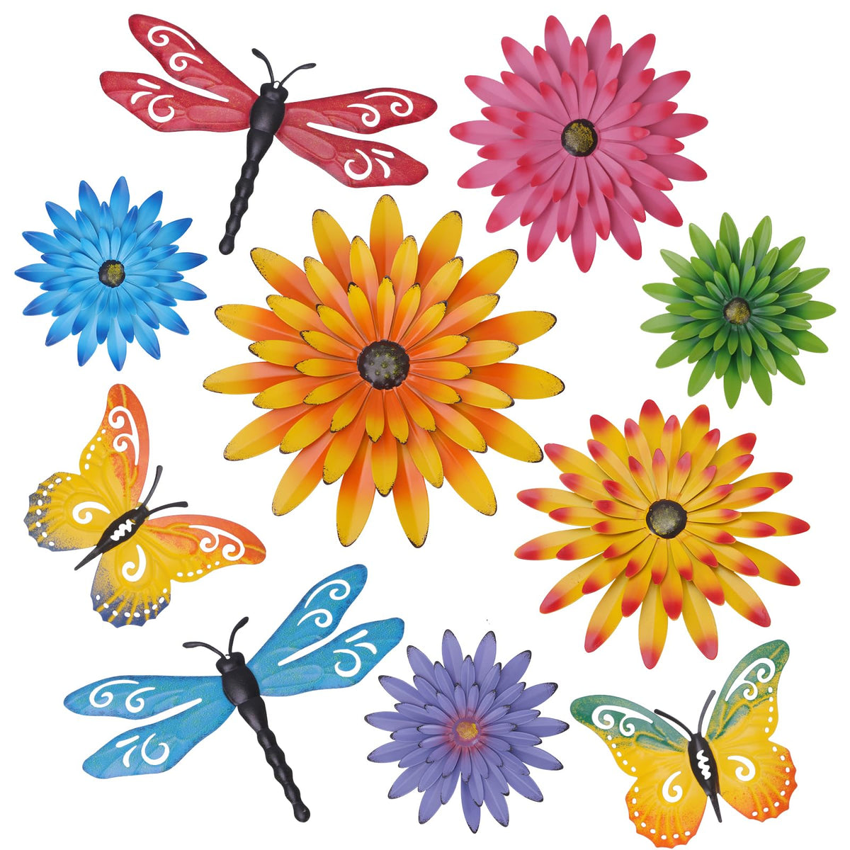 Hionfion dragonfly 3D wall art brings whimsy to entryways.