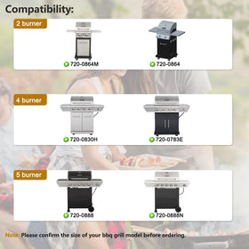 Hiorucet heat tent plates ensure even heat distribution on grates