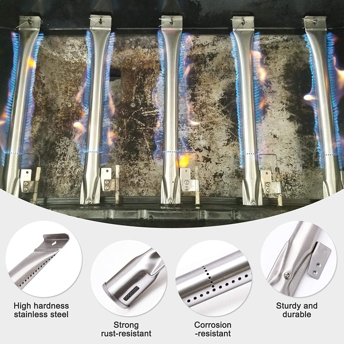 Hiorucet grill parts provide reliable airflow across burners