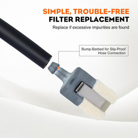 Hipa 125-527 fuel filter for Echo PB250 blower supports consistent performance
