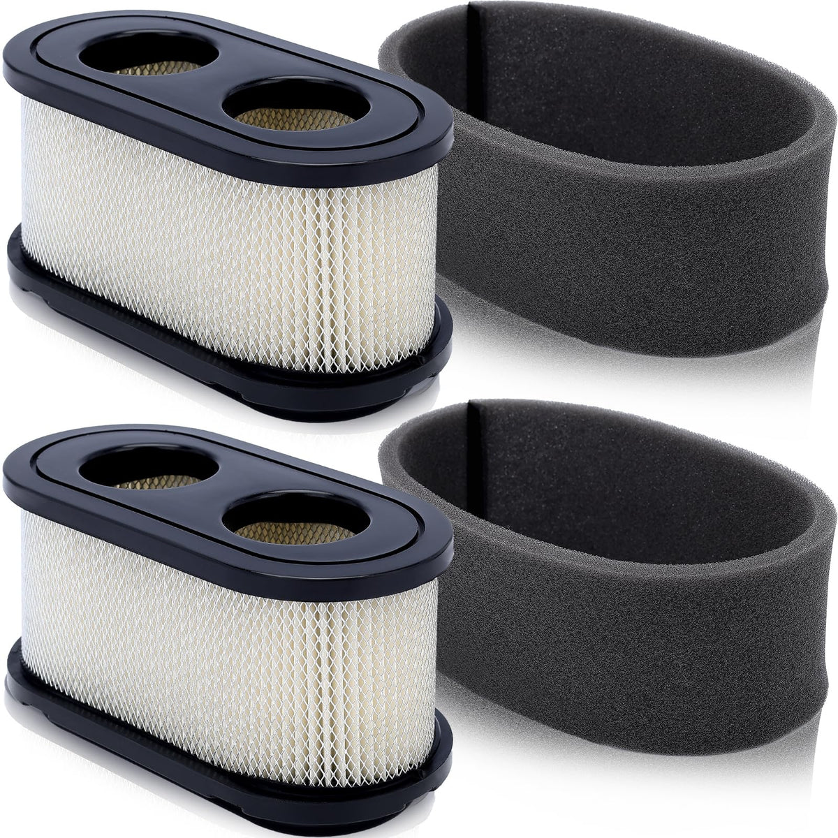 Hipa 127-9252 air filter front view, designed for clean airflow and engine protection.