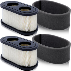 Hipa 127-9252 air filter front view, designed for clean airflow and engine protection.
