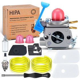 Hipa 128LD carburetor kit for Husqvarna enhances starting reliability and fuel delivery.