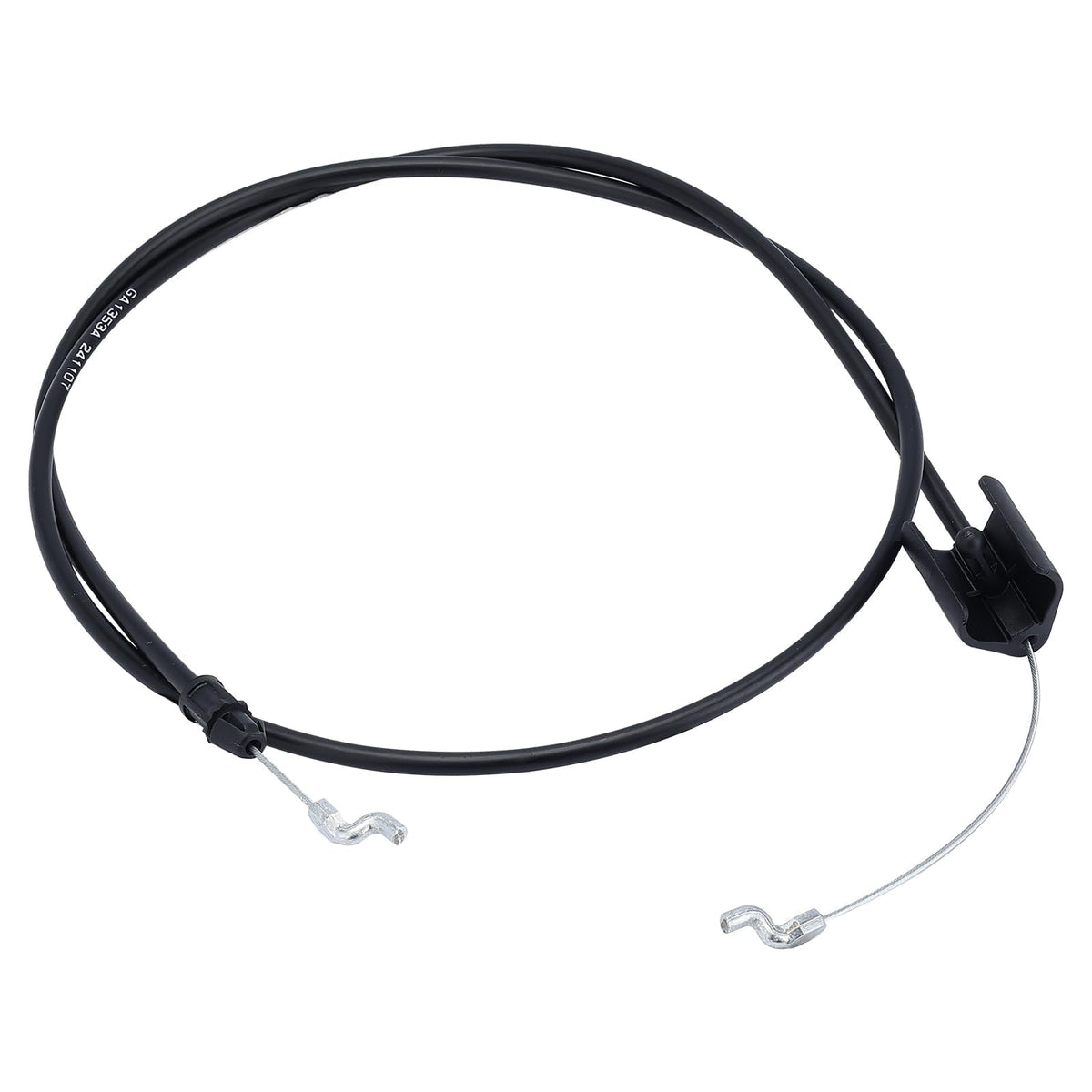 Hipa 183281 throttle cable close-up for Craftsman mower showing precision fit