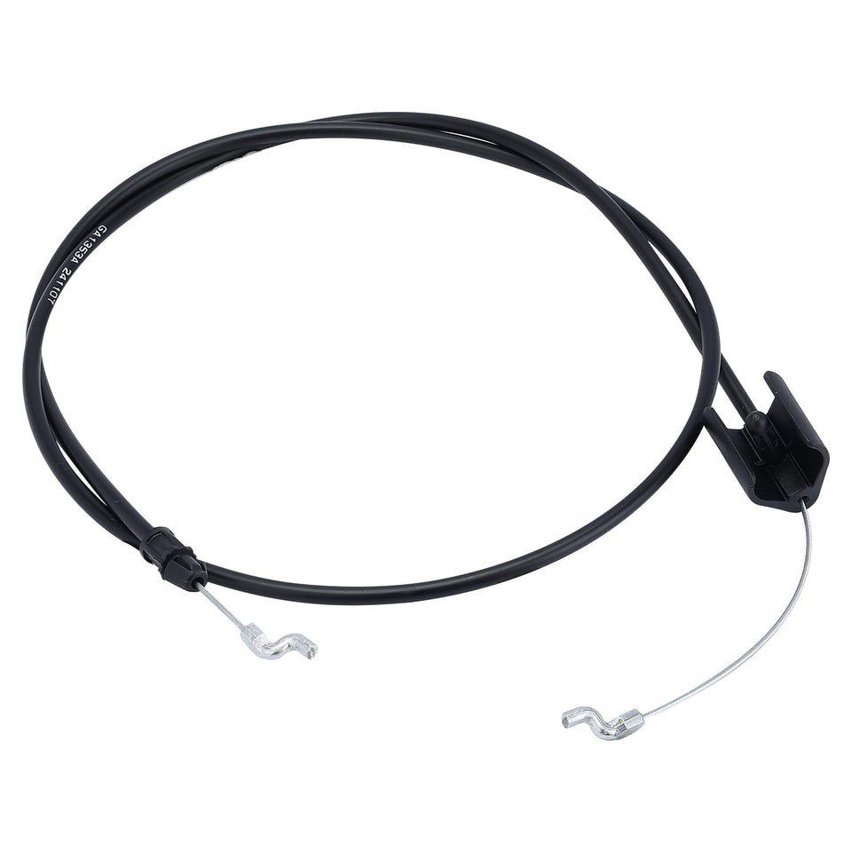 Hipa 183281 throttle cable close-up for Craftsman mower showing precision fit