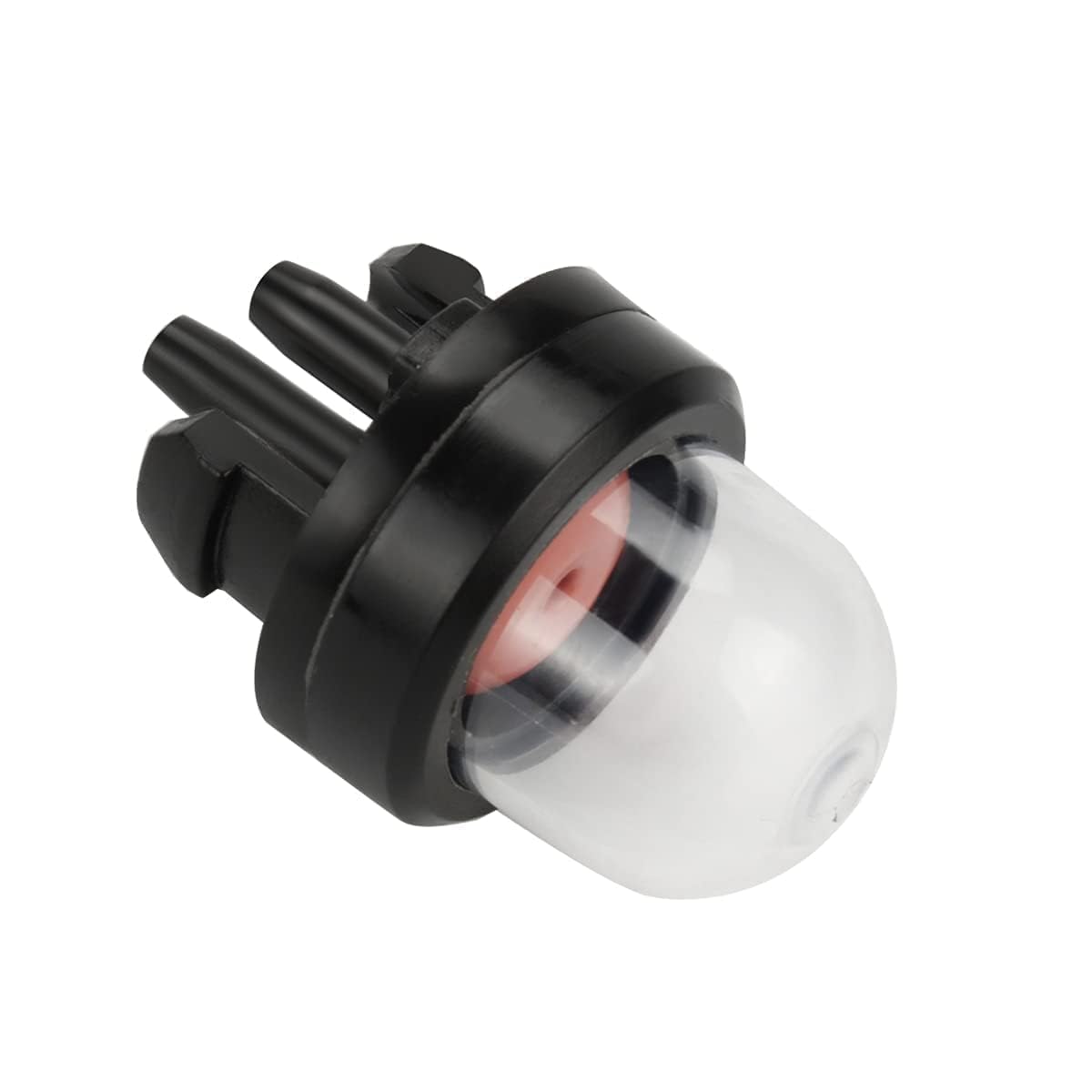 Close-up view of the Hipa primer bulb showing snap-in fit