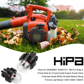 Hipa primer bulb compatible with Husqvarna 125B series for reliable starts
