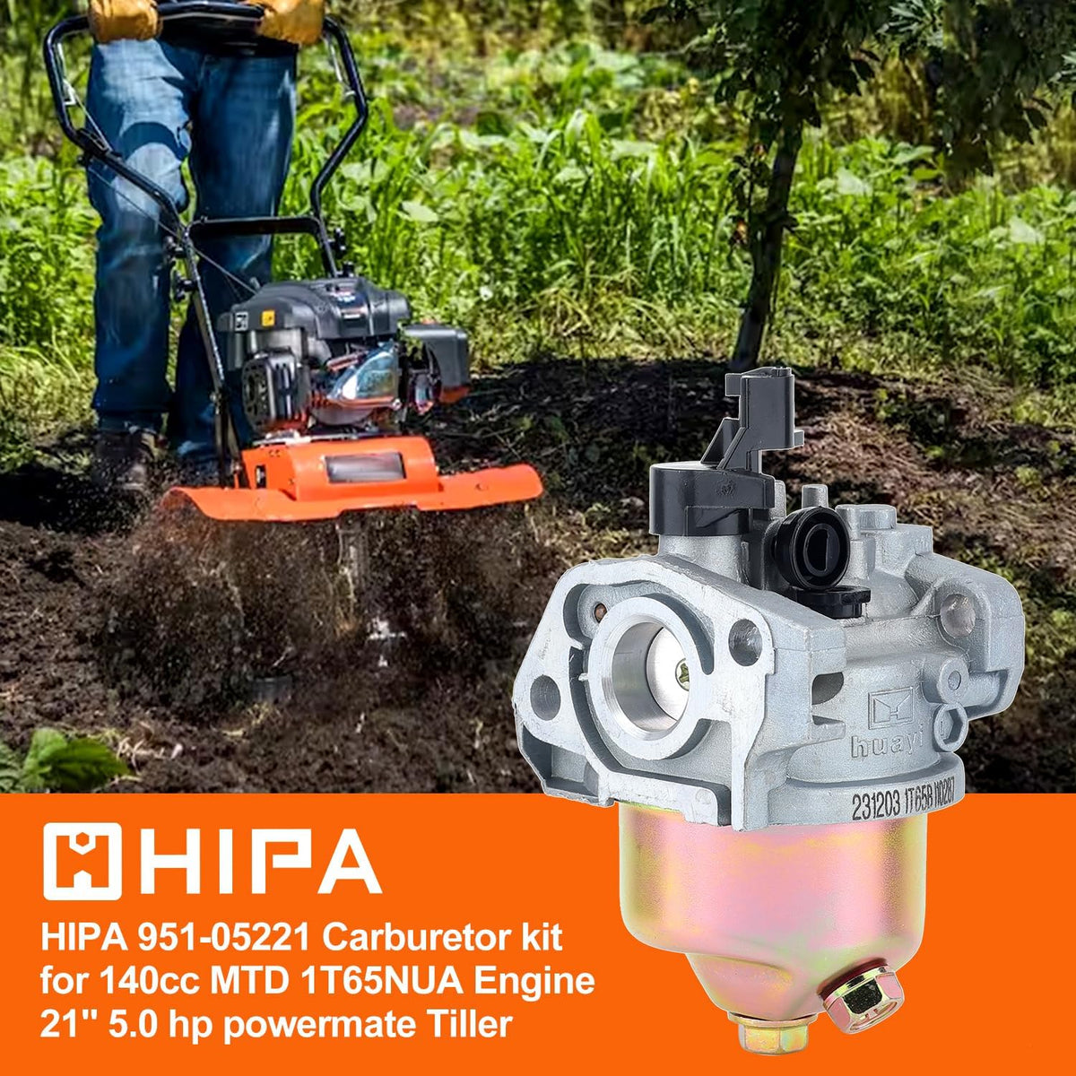 Hipa 2ft fuel line provides flexible, durable connections