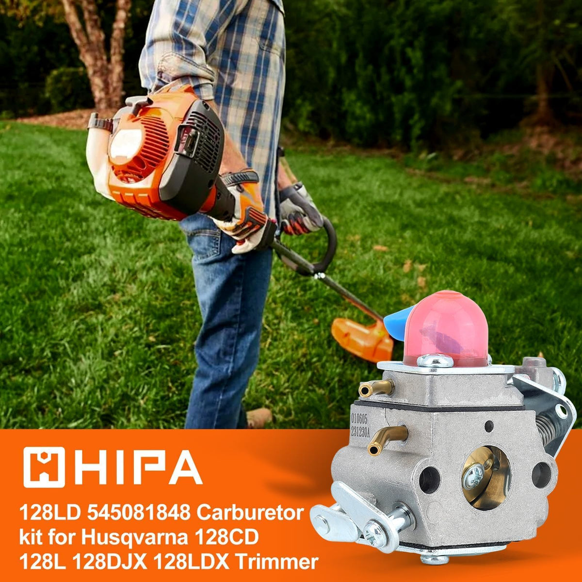 Hipa 2ft fuel line supports flexible fuel routing.