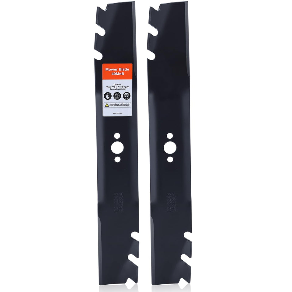 Hipa 2-pack 30-blade set for Toro Time Master 30-inch blades delivers durable mulching performance.
