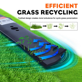 Hipa blades designed to fit Time Master 30-inch models and compatible serials.