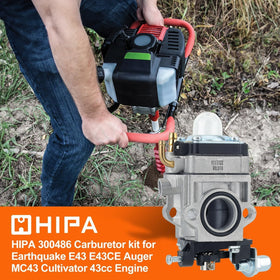 Hipa all-in-one kit for Earthquake carburetor replacement saves time