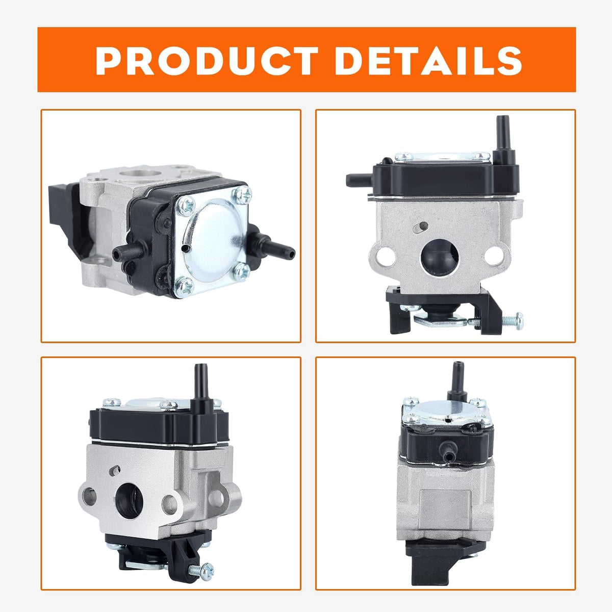 Hipa gaskets ensure proper sealing and leak prevention for Toro carburetor.