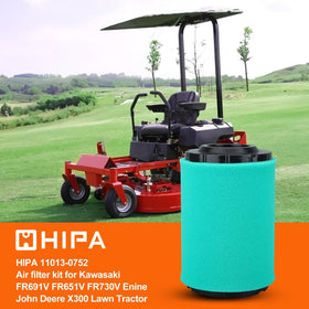 Hipa 32-083-13-S air filter pleats close-up showing dense filtration media