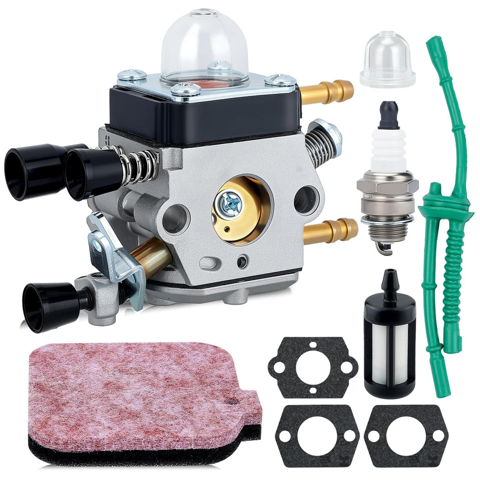 Hipa 42291200606 carburetor with air filter for BG55 ease of starting and reliable performance